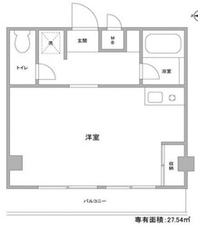 江田パークサイドマンションの物件間取画像